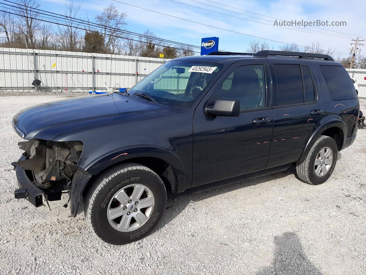 2010 Ford Explorer Xlt Угольный vin: 1FMEU7DE9AUA75827