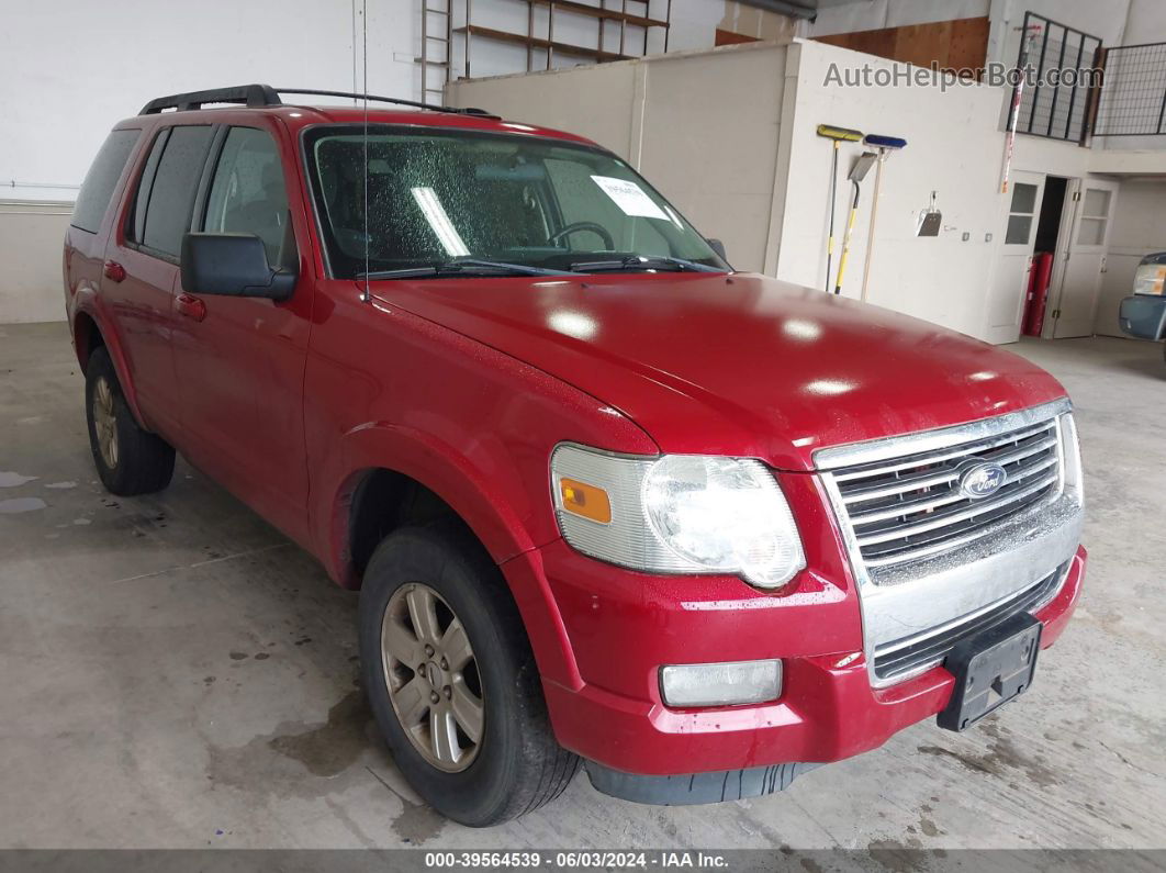 2010 Ford Explorer Xlt Red vin: 1FMEU7DE9AUA77819