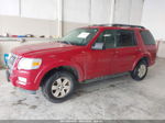 2010 Ford Explorer Xlt Red vin: 1FMEU7DE9AUA77819