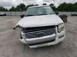 2010 Ford Explorer Xlt White vin: 1FMEU7DE9AUA84530