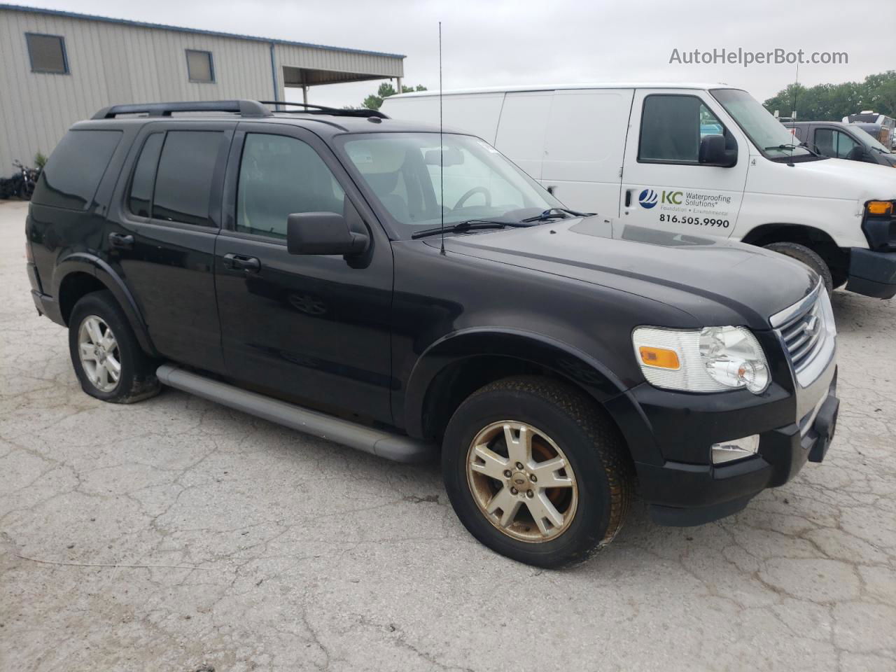 2010 Ford Explorer Xlt Черный vin: 1FMEU7DEXAUA10260