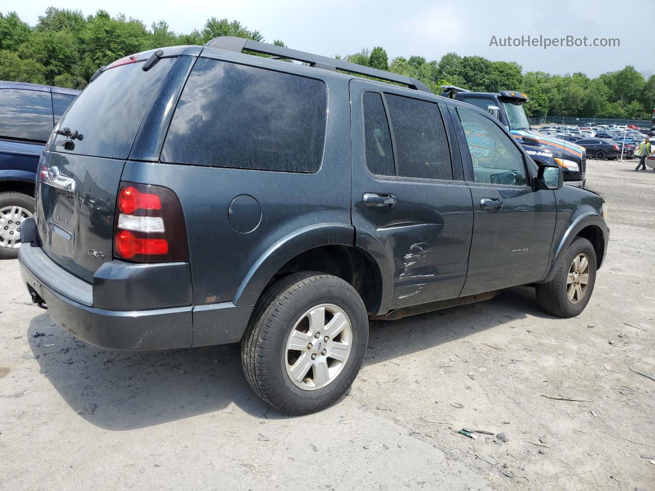 2010 Ford Explorer Xlt Угольный vin: 1FMEU7DEXAUA28743