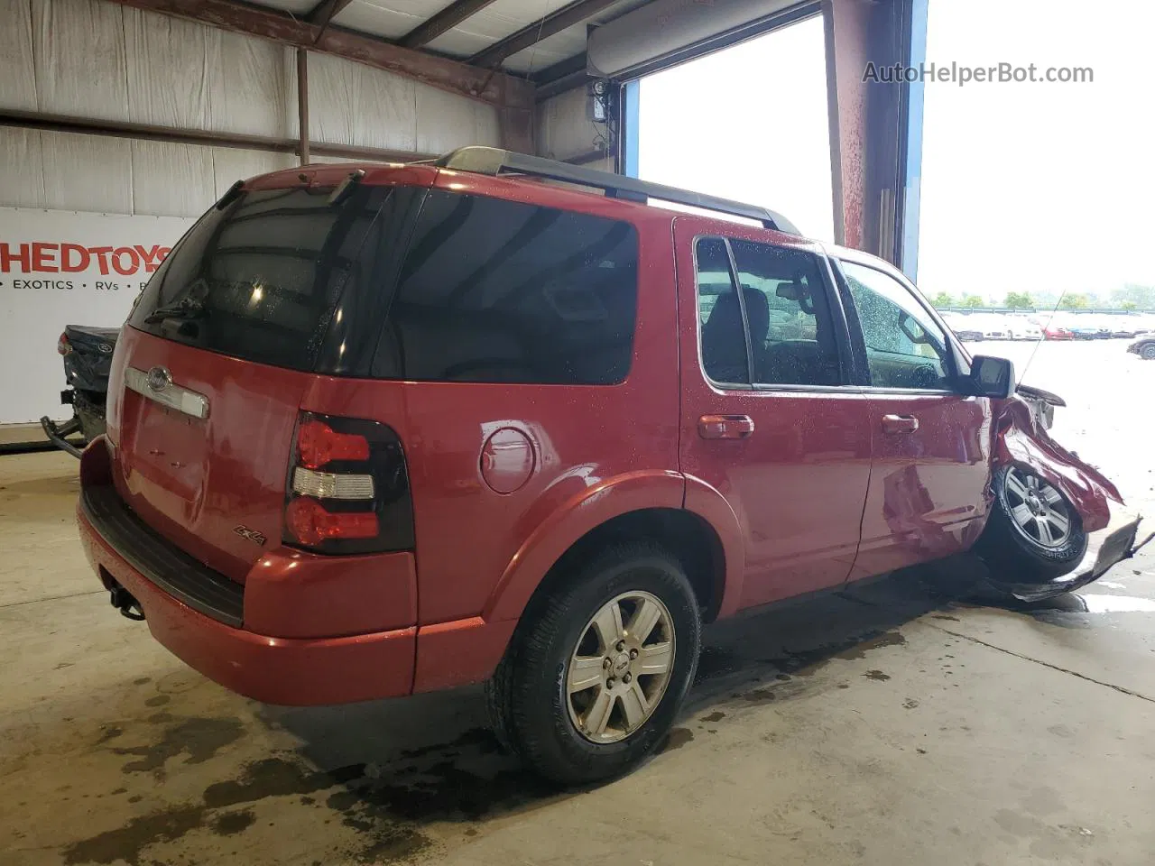 2010 Ford Explorer Xlt Красный vin: 1FMEU7DEXAUA39435