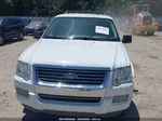 2010 Ford Explorer Xlt White vin: 1FMEU7DEXAUA78266