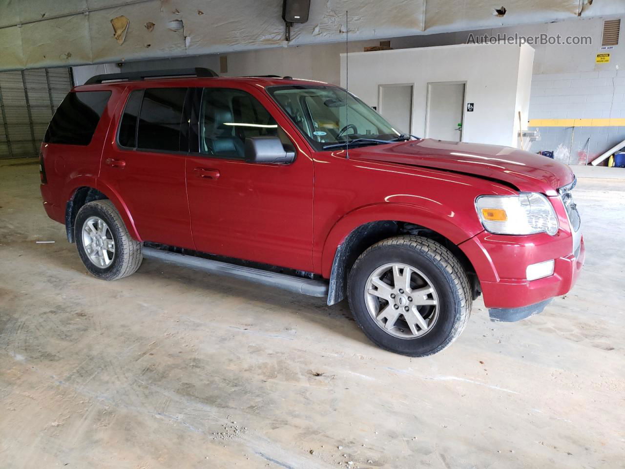 2010 Ford Explorer Xlt Red vin: 1FMEU7DEXAUA96041