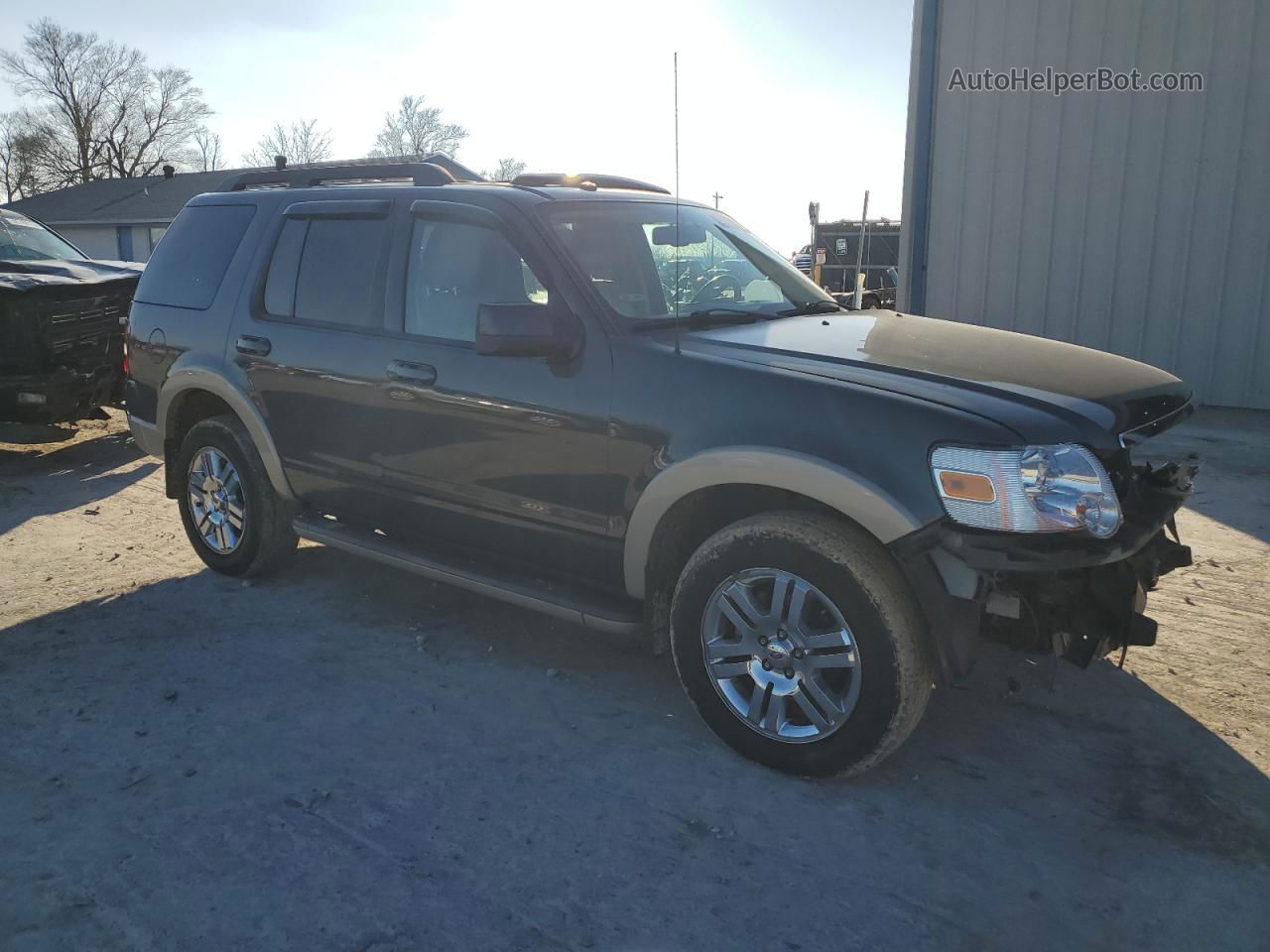 2010 Ford Explorer Eddie Bauer Blue vin: 1FMEU7E80AUB03054