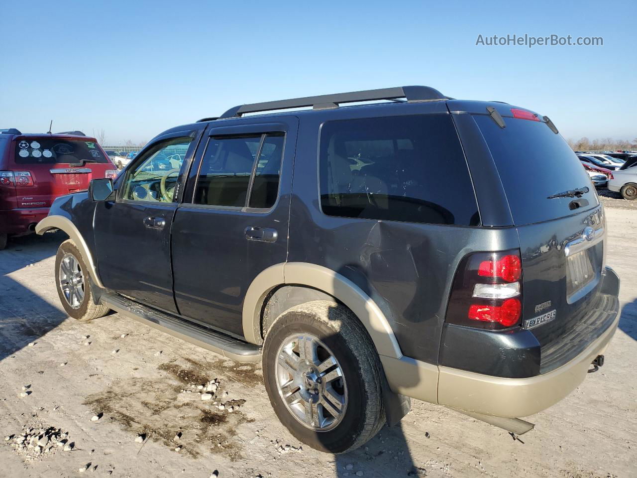 2010 Ford Explorer Eddie Bauer Синий vin: 1FMEU7E80AUB03054