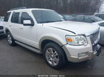 2010 Ford Explorer Eddie Bauer White vin: 1FMEU7E81AUA79105