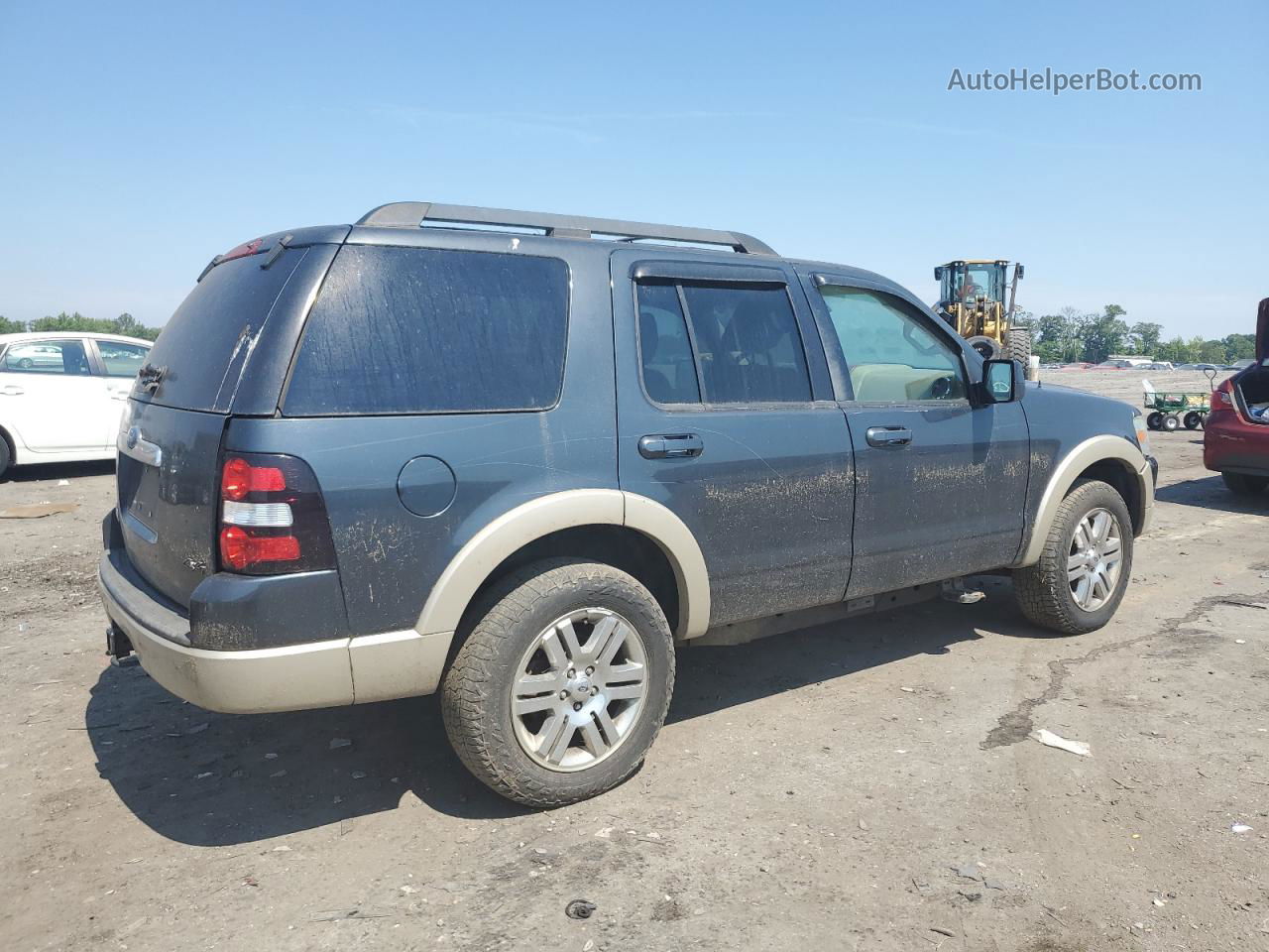 2010 Ford Explorer Eddie Bauer Blue vin: 1FMEU7E85AUA28108