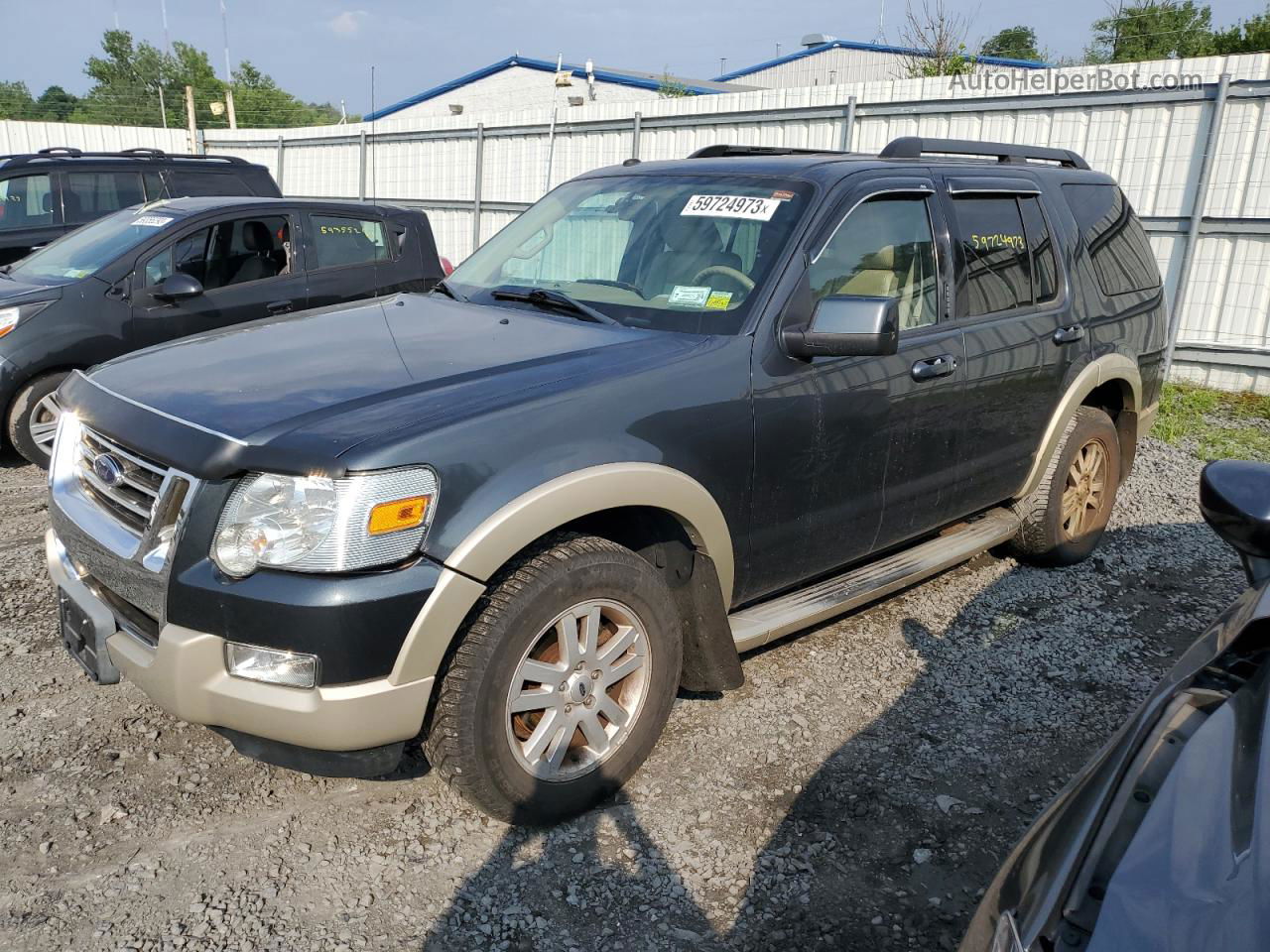 2010 Ford Explorer Eddie Bauer Blue vin: 1FMEU7E87AUA72434