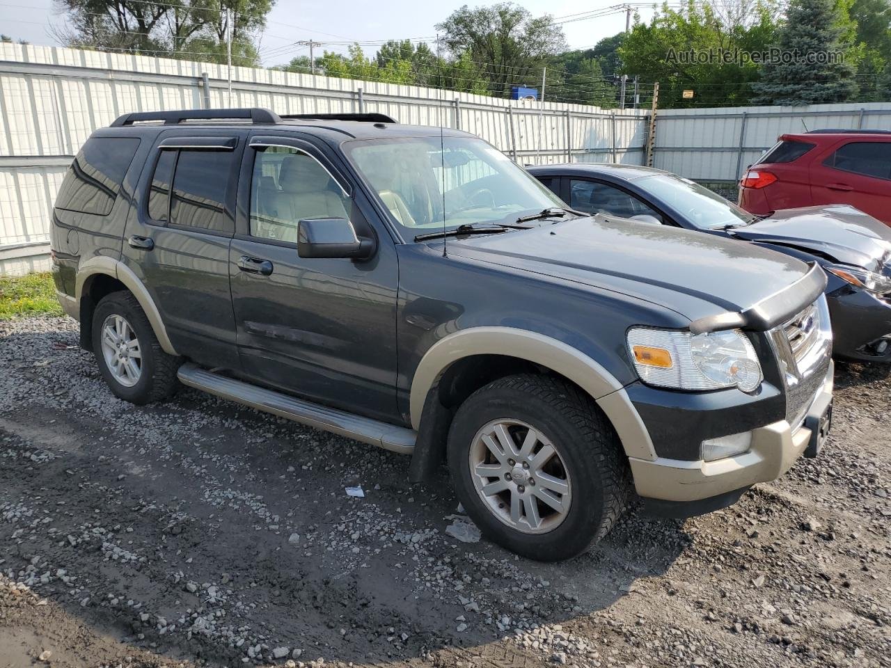 2010 Ford Explorer Eddie Bauer Blue vin: 1FMEU7E87AUA72434