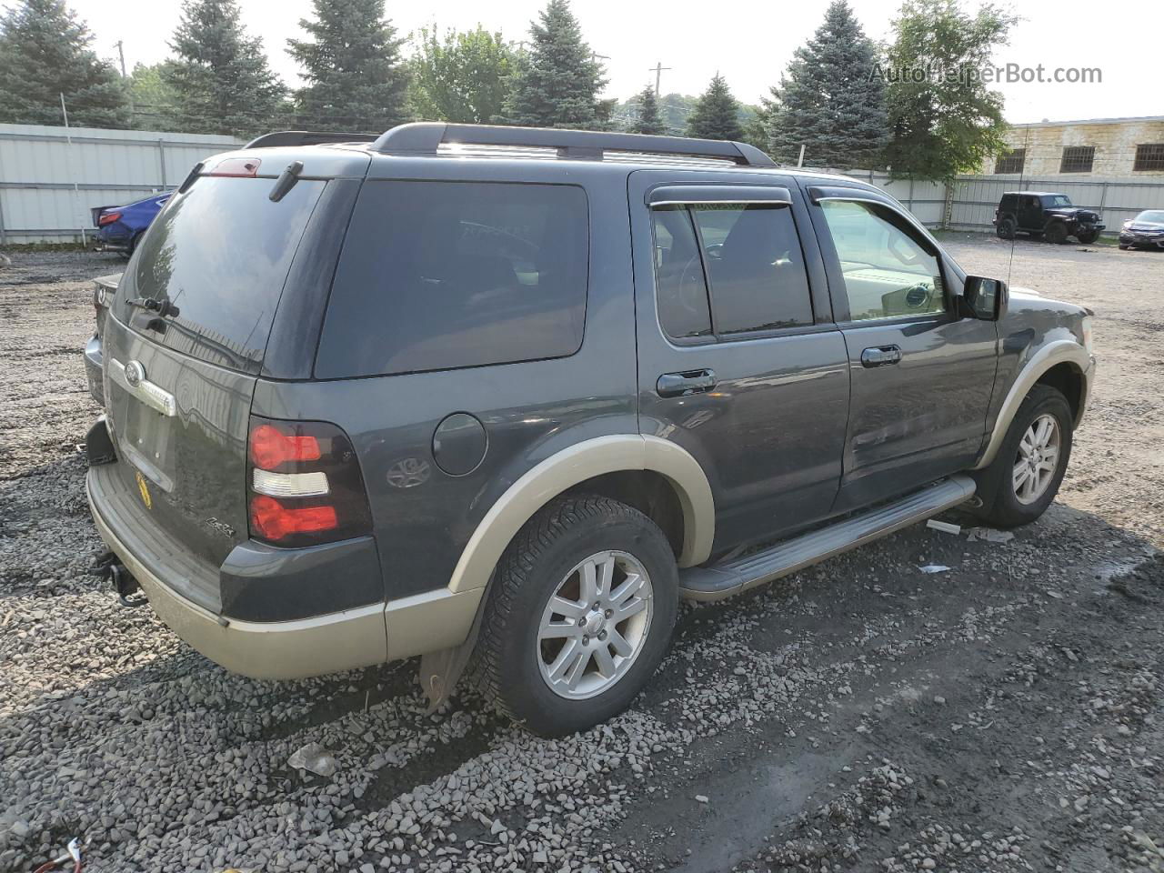 2010 Ford Explorer Eddie Bauer Blue vin: 1FMEU7E87AUA72434