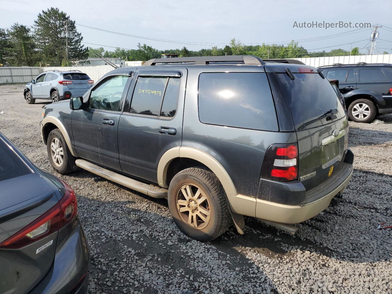 2010 Ford Explorer Eddie Bauer Blue vin: 1FMEU7E87AUA72434