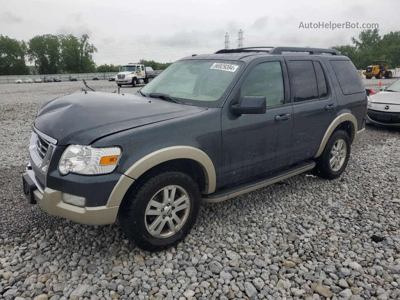 2010 Ford Explorer Eddie Bauer Синий vin: 1FMEU7EE0AUA06913