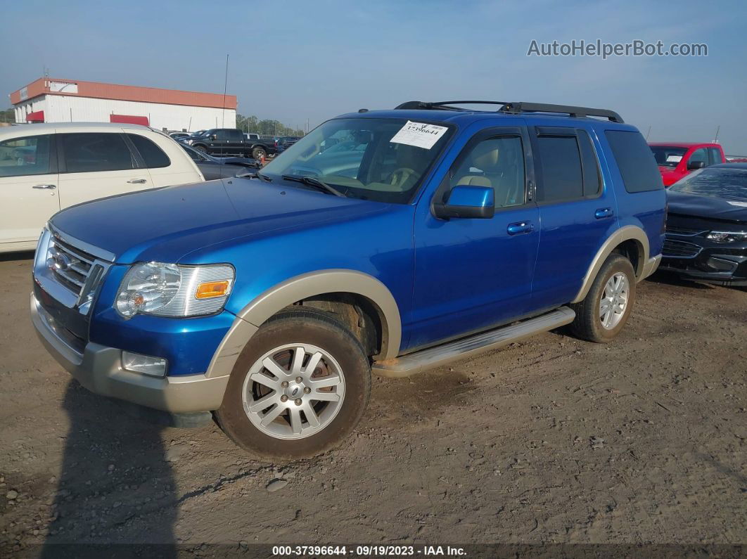 2010 Ford Explorer Eddie Bauer Blue vin: 1FMEU7EE0AUA79554