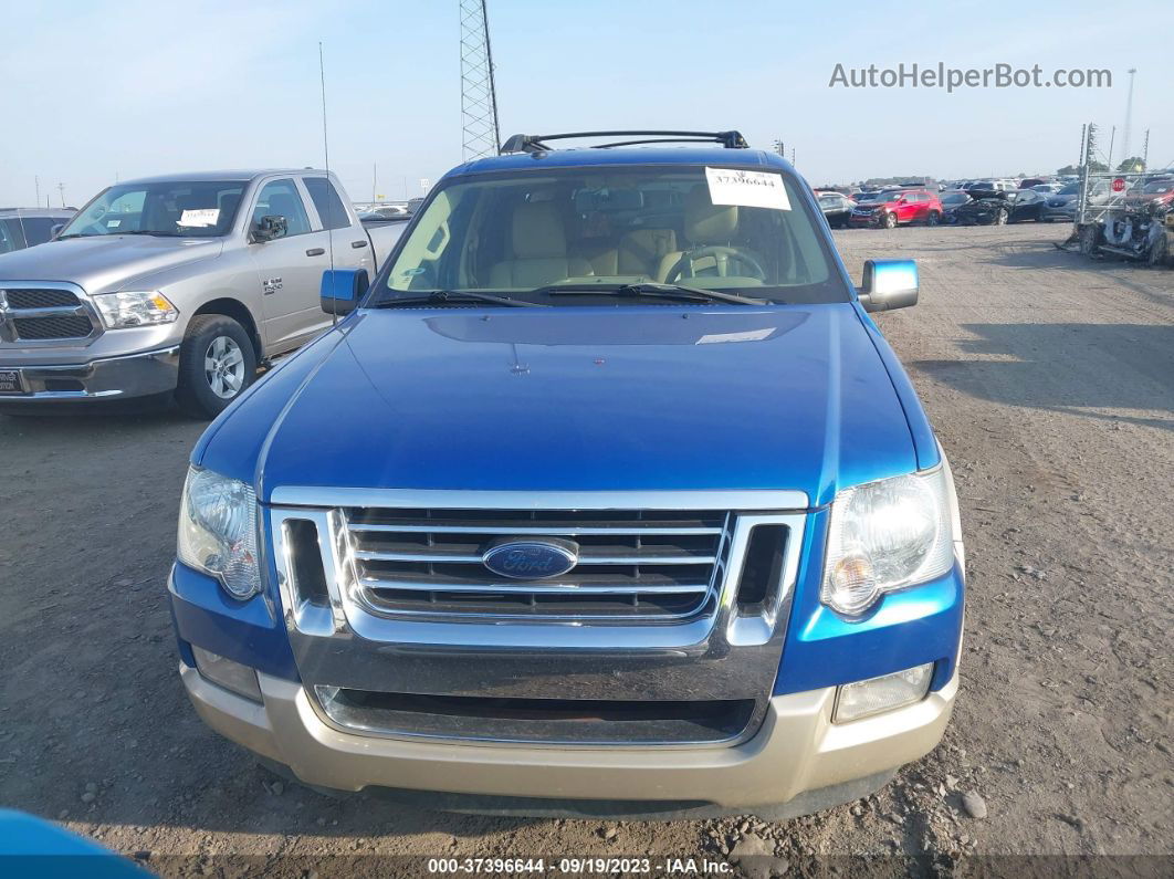 2010 Ford Explorer Eddie Bauer Blue vin: 1FMEU7EE0AUA79554