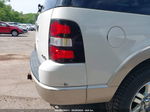 2010 Ford Explorer Eddie Bauer White vin: 1FMEU7EE0AUA85886