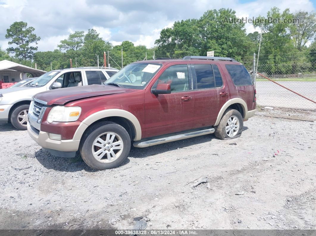 2010 Ford Explorer Eddie Bauer Burgundy vin: 1FMEU7EE1AUA31691