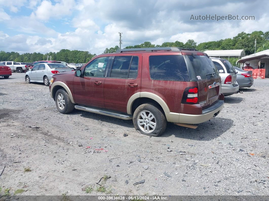 2010 Ford Explorer Eddie Bauer Burgundy vin: 1FMEU7EE1AUA31691