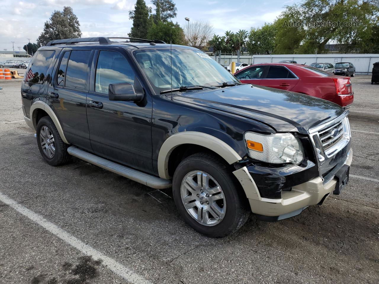 2010 Ford Explorer Eddie Bauer Черный vin: 1FMEU7EE1AUA72306