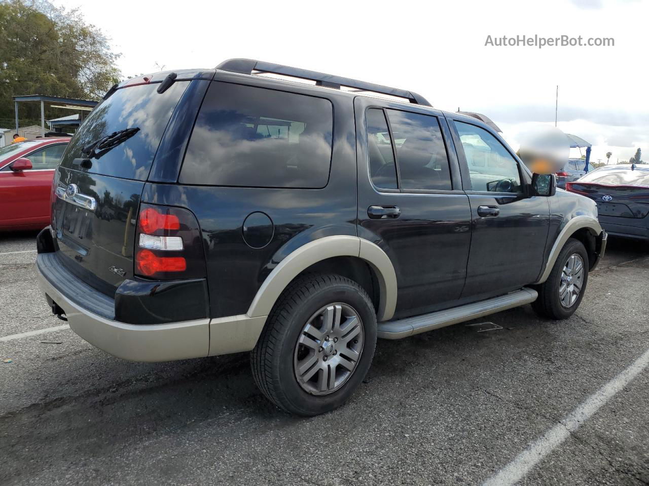 2010 Ford Explorer Eddie Bauer Black vin: 1FMEU7EE1AUA72306