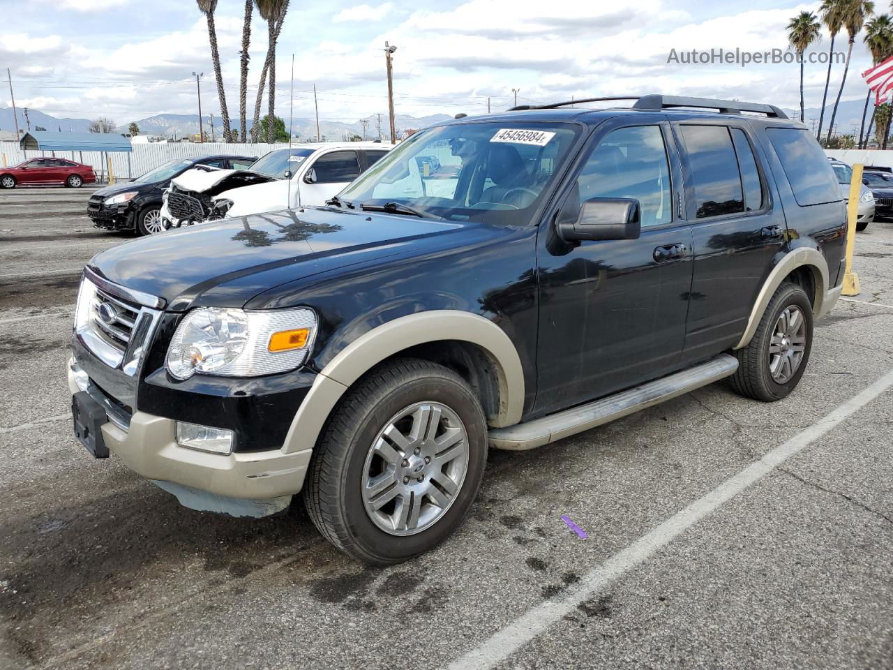 2010 Ford Explorer Eddie Bauer Black vin: 1FMEU7EE1AUA72306