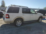 2010 Ford Explorer Eddie Bauer White vin: 1FMEU7EE1AUA97190