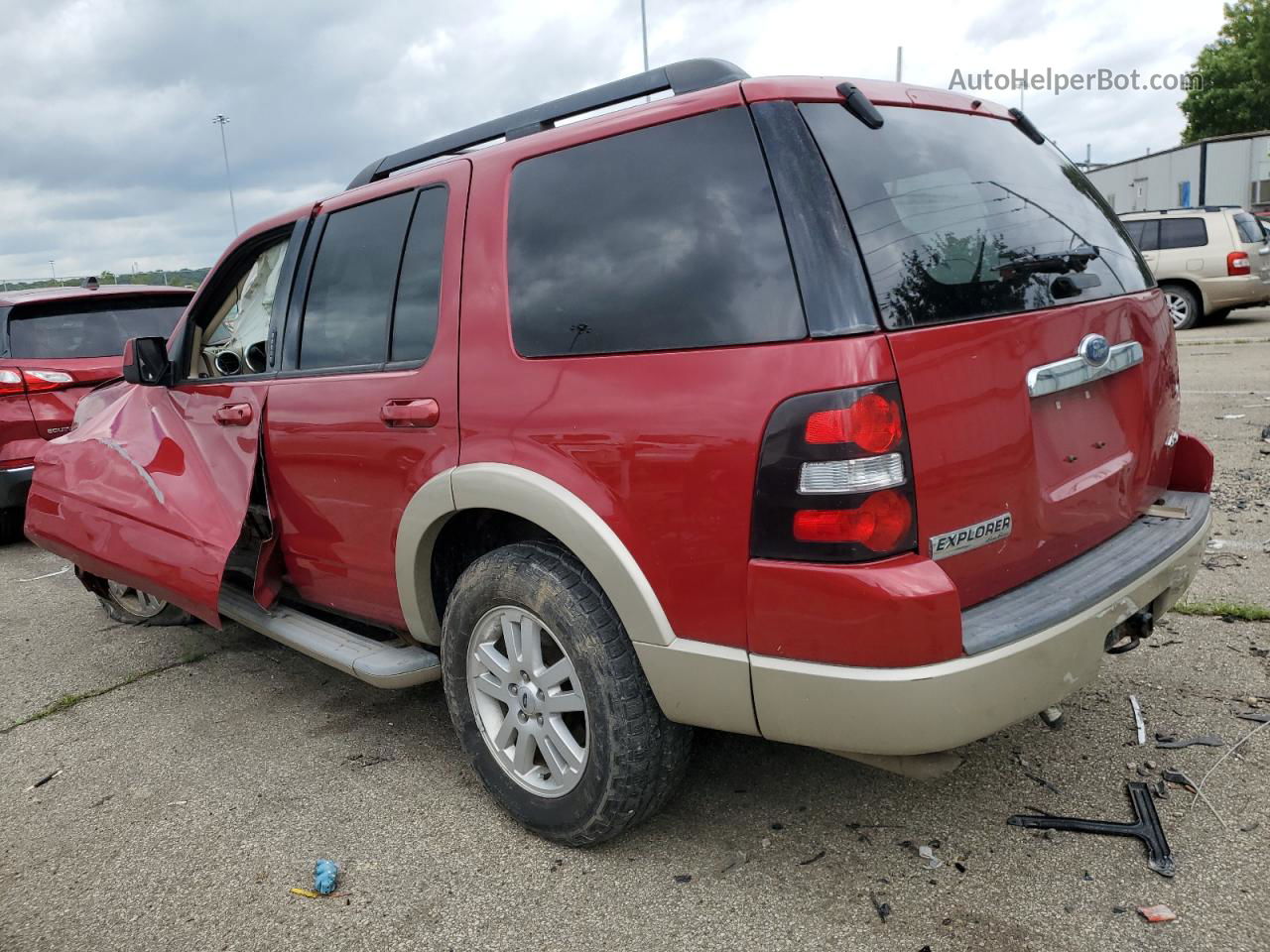 2010 Ford Explorer Eddie Bauer Red vin: 1FMEU7EE2AUA40867