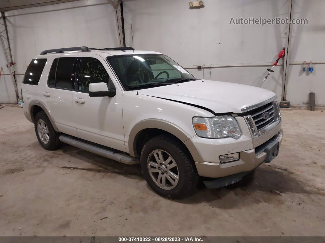 2010 Ford Explorer Eddie Bauer Белый vin: 1FMEU7EE2AUA46264