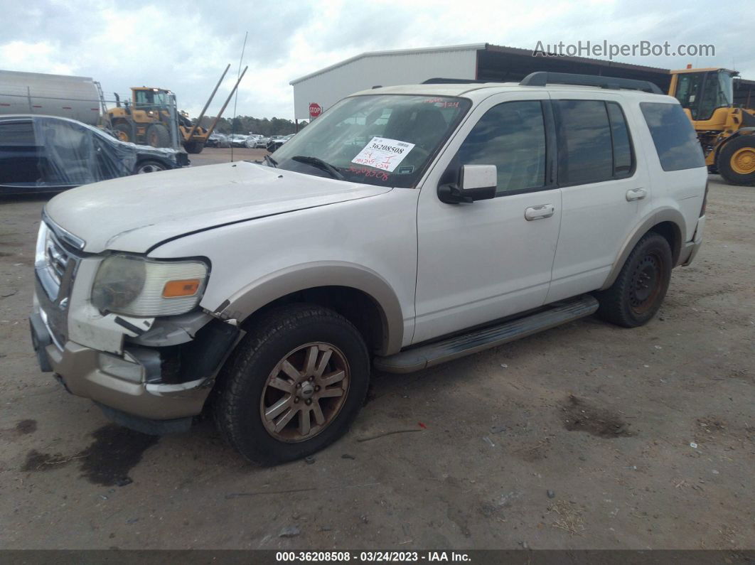 2010 Ford Explorer Eddie Bauer Белый vin: 1FMEU7EE3AUA48699