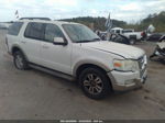 2010 Ford Explorer Eddie Bauer White vin: 1FMEU7EE3AUA48699