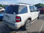 2010 Ford Explorer Eddie Bauer White vin: 1FMEU7EE3AUA59783