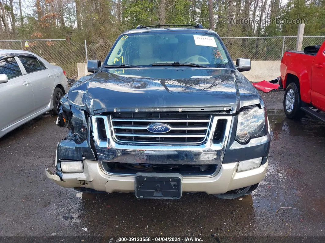 2010 Ford Explorer Eddie Bauer Синий vin: 1FMEU7EE4AUA94803