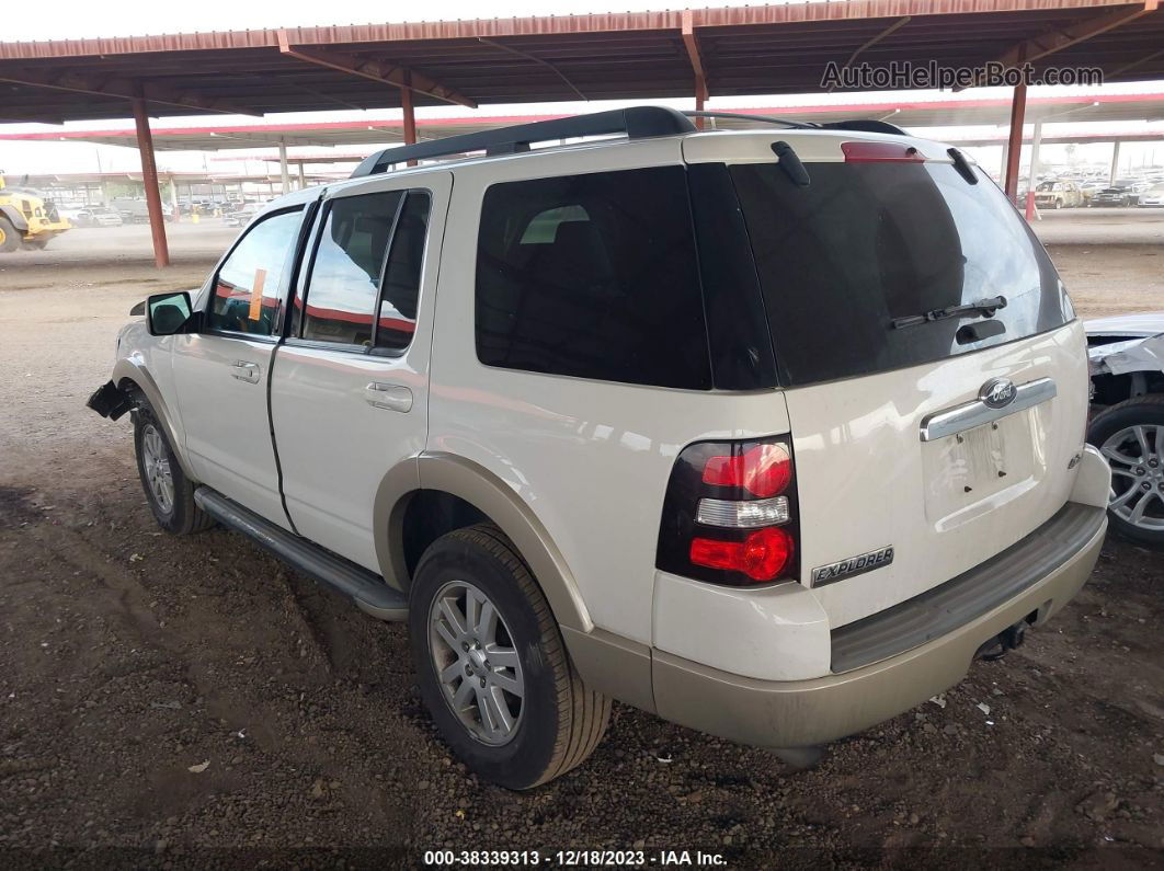 2010 Ford Explorer Eddie Bauer White vin: 1FMEU7EE4AUB12815