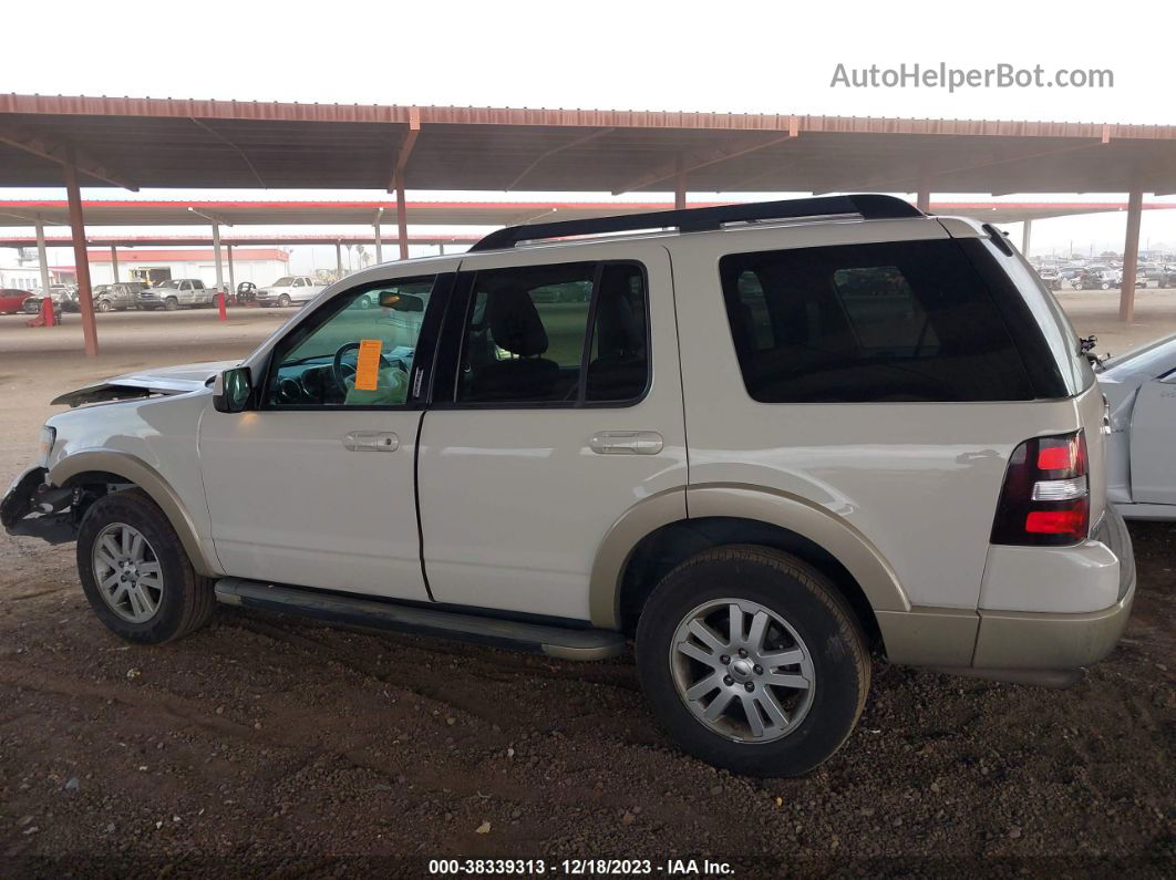 2010 Ford Explorer Eddie Bauer White vin: 1FMEU7EE4AUB12815