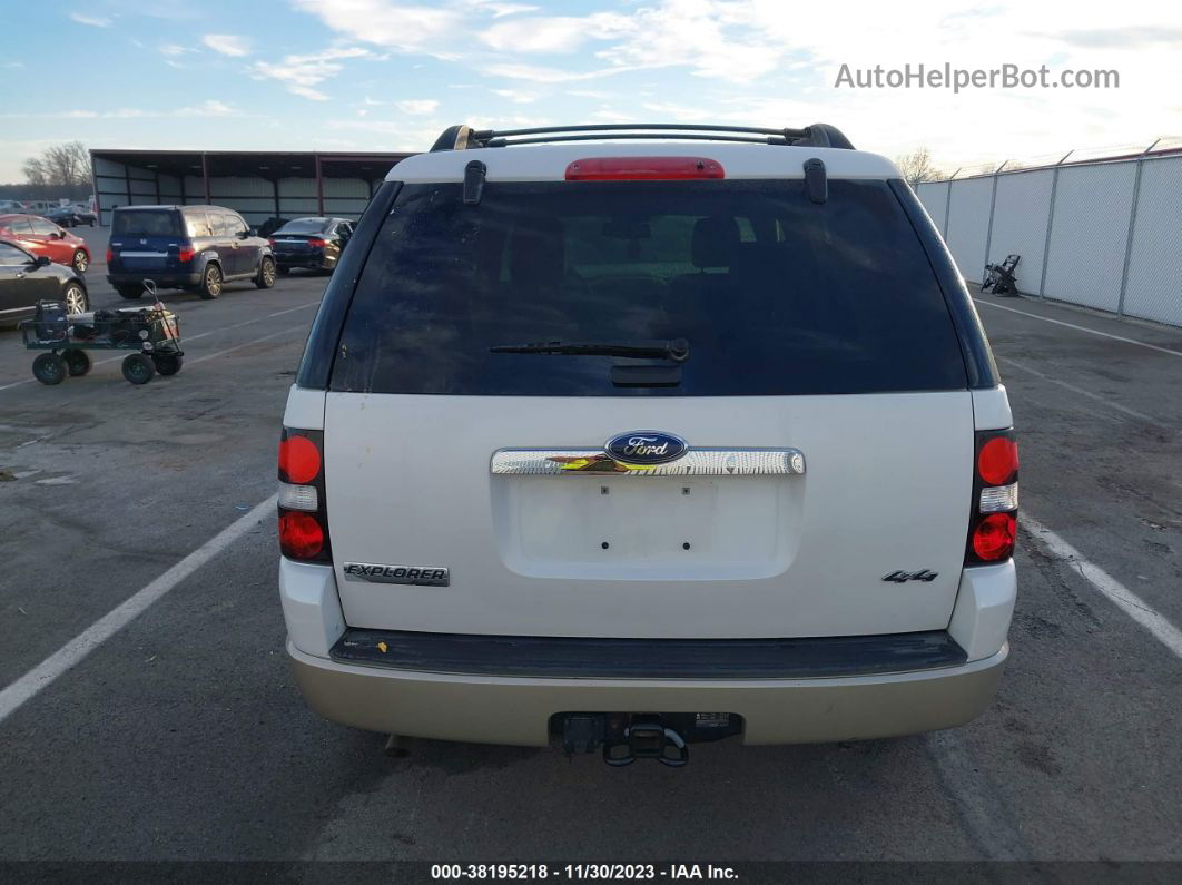 2010 Ford Explorer Eddie Bauer Белый vin: 1FMEU7EE4AUB15441