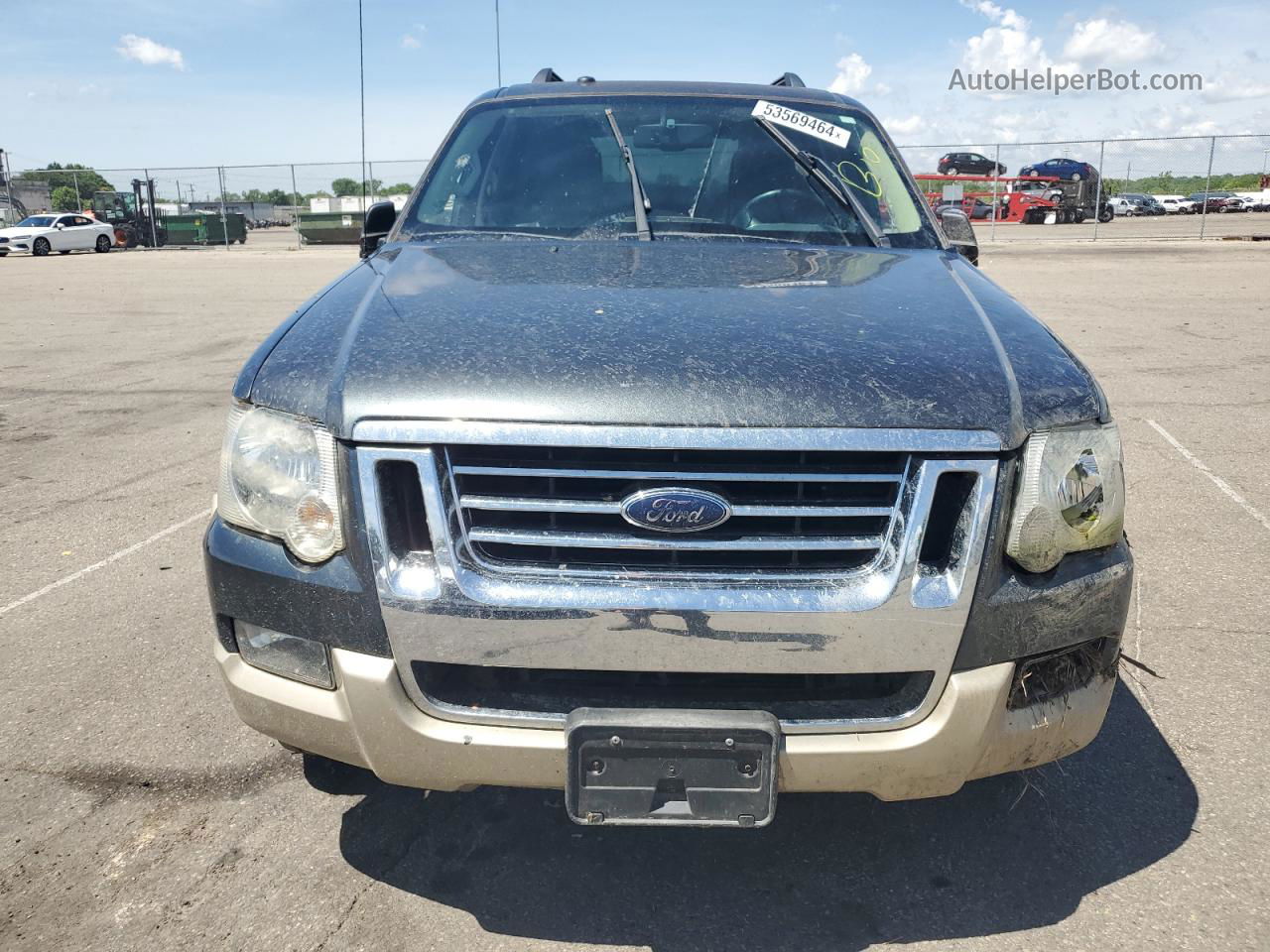 2010 Ford Explorer Eddie Bauer Gray vin: 1FMEU7EE5AUA15655