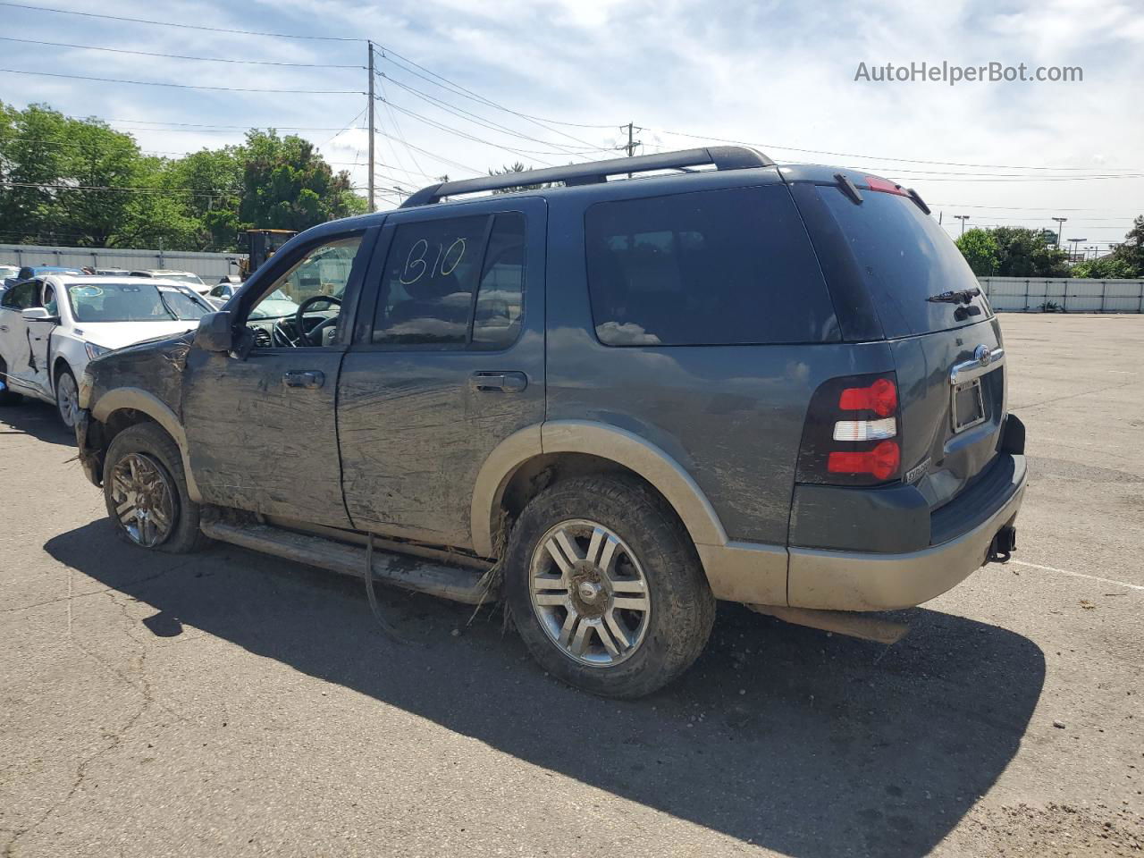 2010 Ford Explorer Eddie Bauer Gray vin: 1FMEU7EE5AUA15655