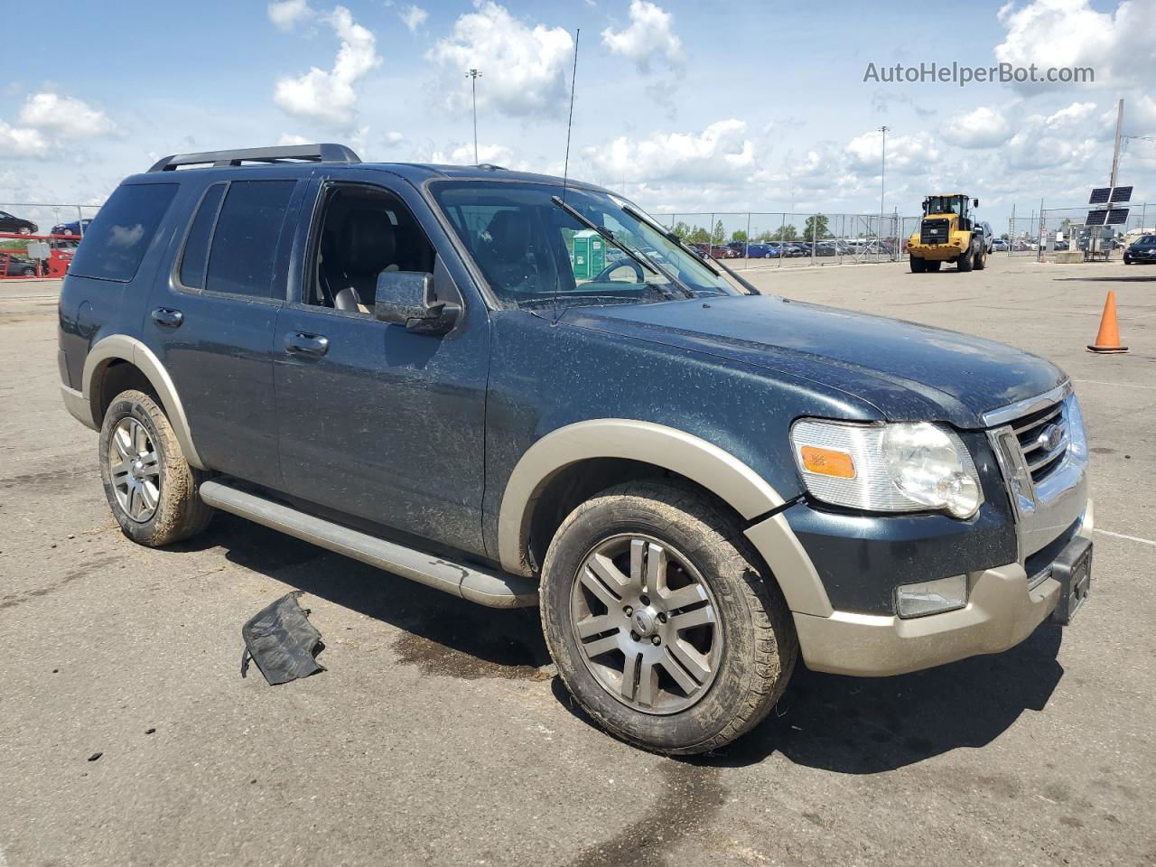 2010 Ford Explorer Eddie Bauer Gray vin: 1FMEU7EE5AUA15655