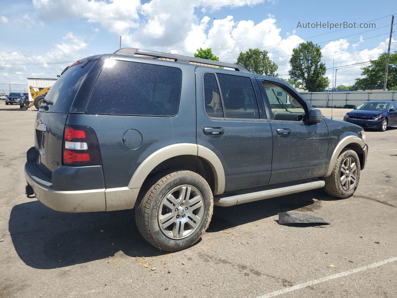 2010 Ford Explorer Eddie Bauer Gray vin: 1FMEU7EE5AUA15655