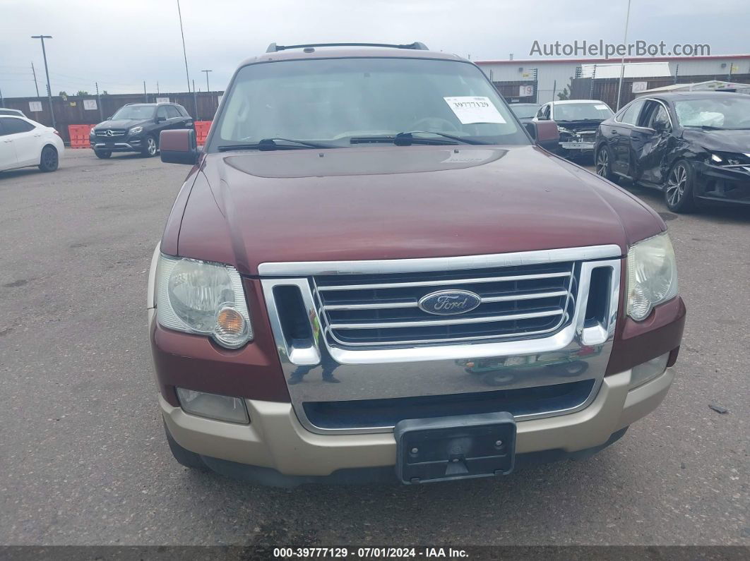 2010 Ford Explorer Eddie Bauer Maroon vin: 1FMEU7EE5AUA99671