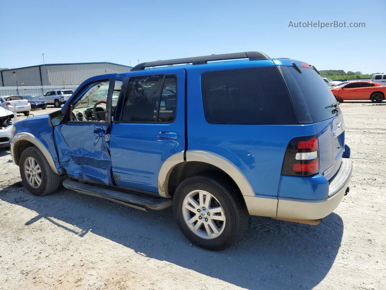 2010 Ford Explorer Eddie Bauer Blue vin: 1FMEU7EE7AUA67420