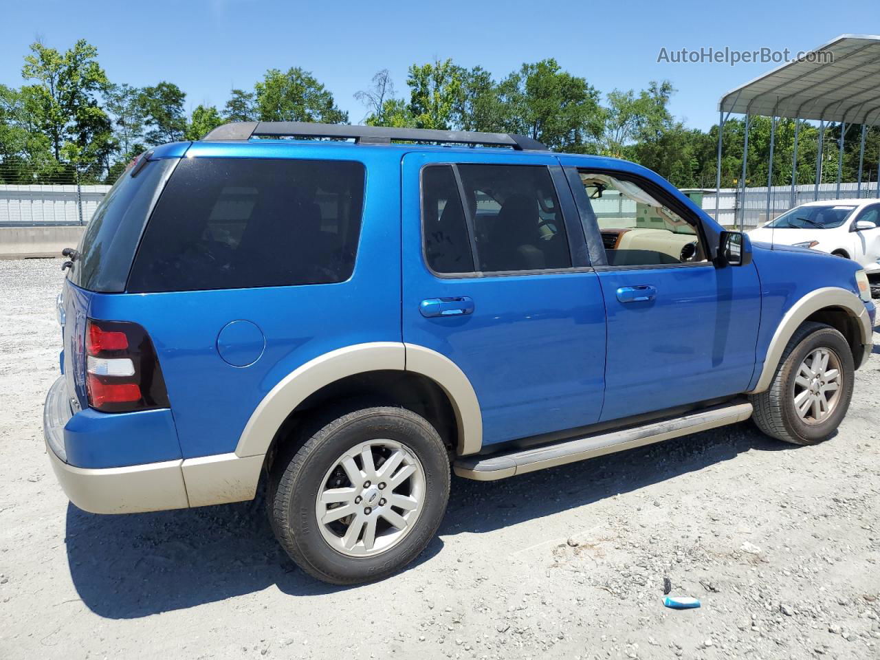 2010 Ford Explorer Eddie Bauer Blue vin: 1FMEU7EE7AUA67420