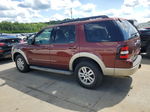 2010 Ford Explorer Eddie Bauer Orange vin: 1FMEU7EE7AUA89918