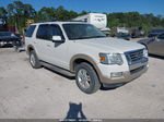 2010 Ford Explorer Eddie Bauer White vin: 1FMEU7EE8AUA89524