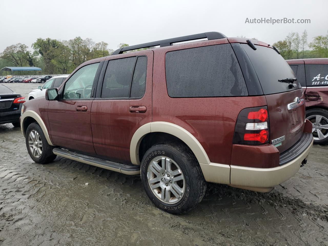 2010 Ford Explorer Eddie Bauer Burgundy vin: 1FMEU7EE9AUB02670