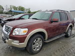 2010 Ford Explorer Eddie Bauer Burgundy vin: 1FMEU7EE9AUB02670