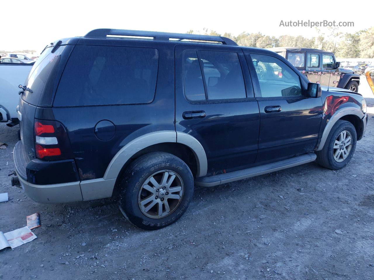 2010 Ford Explorer Eddie Bauer Black vin: 1FMEU7EEXAUA16655