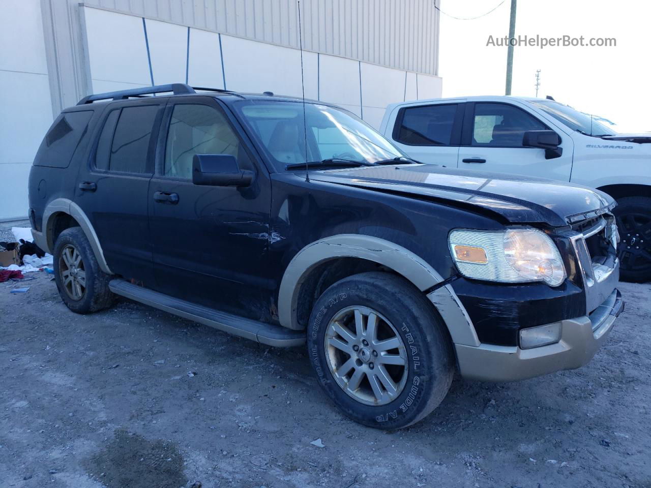 2010 Ford Explorer Eddie Bauer Black vin: 1FMEU7EEXAUA16655