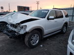 2010 Ford Explorer Eddie Bauer White vin: 1FMEU7EEXAUA48702